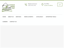 Tablet Screenshot of egyptianhometextiles.org